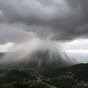 alerta amarelo de tempestade em Alegrete
