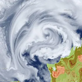 alerta laranja de tempestade