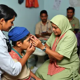 mutirão de tratamento de catarata em Uruguaiana