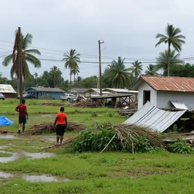 temporais no RS