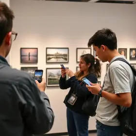 Mostra Fotográfica em Oficina de Celular