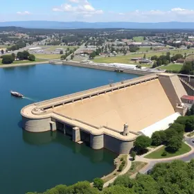 licitação para o parque da barragem