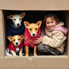 Campanha do agasalho para animais em Uruguaiana