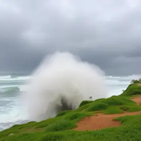 alerta de ventos no Rio Grande do Sul