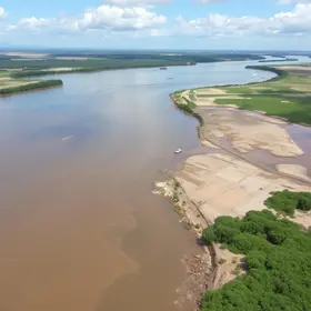 Nível do rio Uruguai