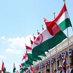 Abertura da semana da pátria
