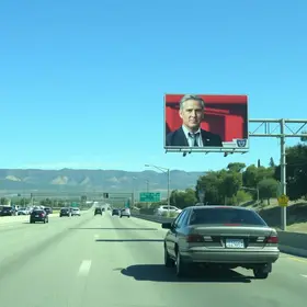 propaganda política em rodovias