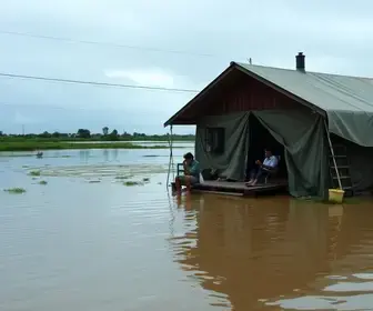 cheia do Rio Uruguai