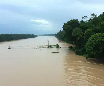 Rio Uruguai cota de inundação
