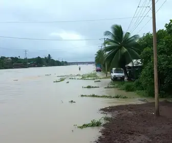 cheia do Rio Uruguai em Uruguaiana